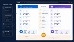 Browser showing an Astro comparison page with VS box, winner badge, verdict section and content