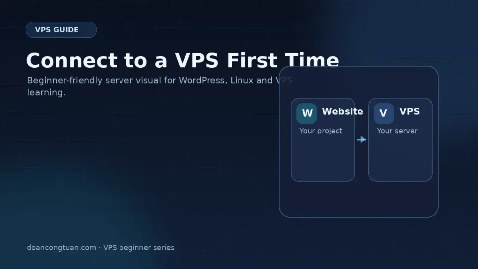 Terminal showing a successful SSH connection prompt — root@hostname with a blinking cursor