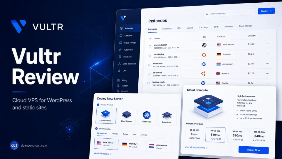 Vultr Review: Why I Use It for My WordPress and Static Sites